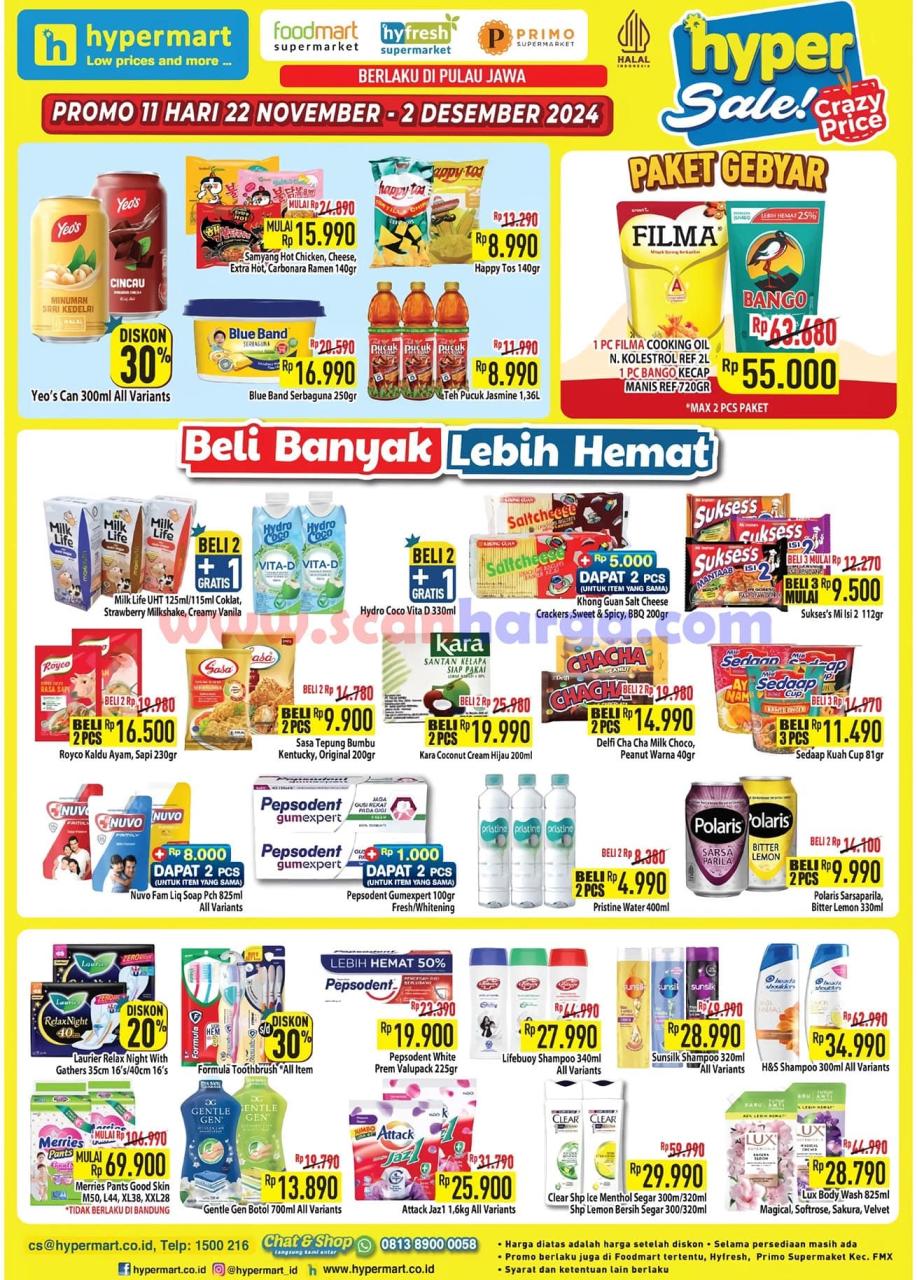 Katalog Promo Hypermart Weekday 26 - 28 November 2024 6