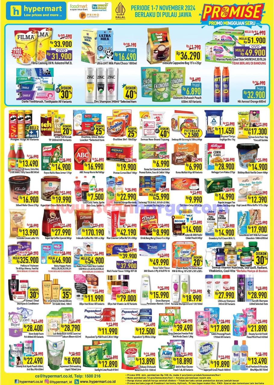 Katalog Promo Hypermart Weekday 5 - 7 November 2024 1