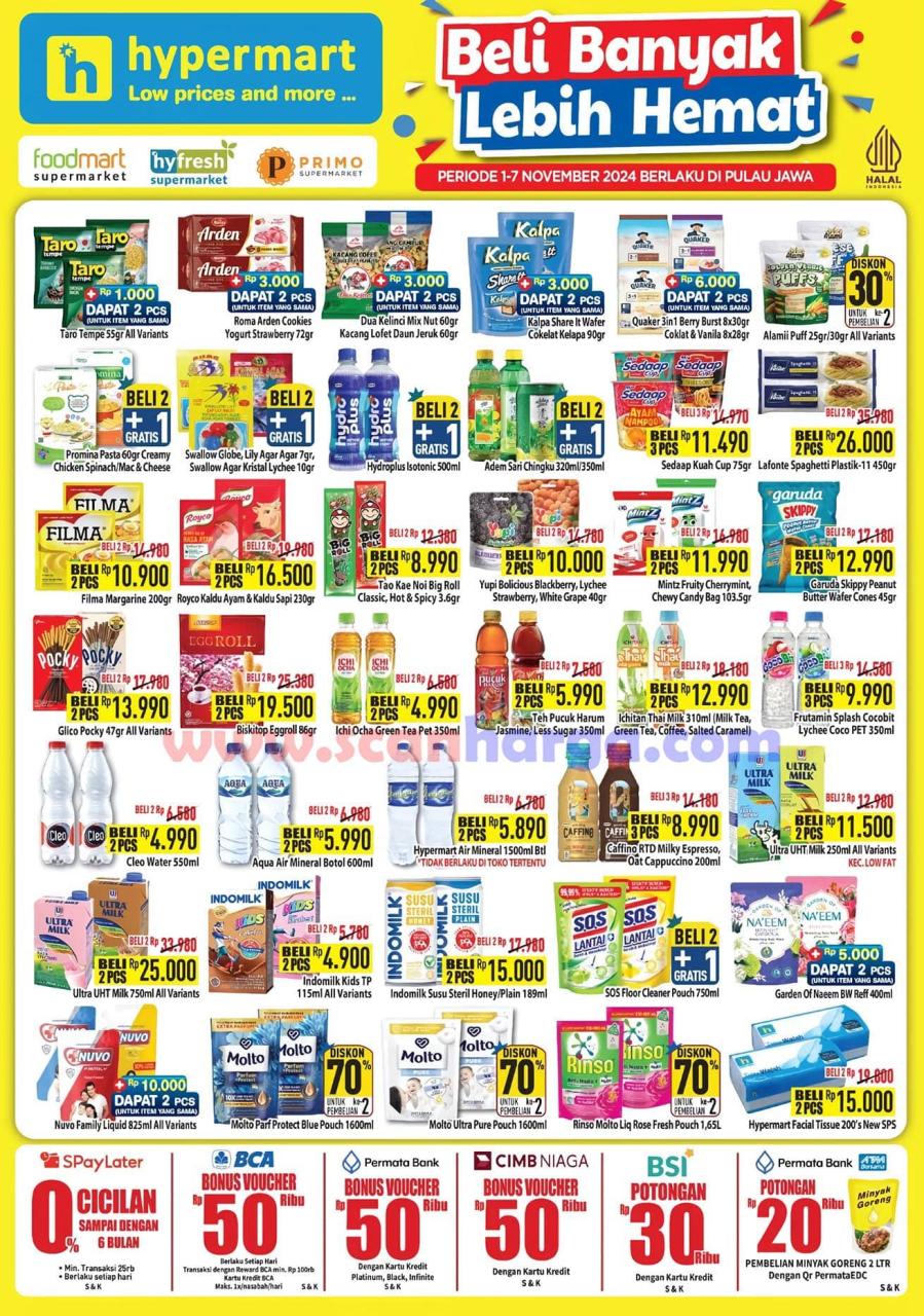 Katalog Promo Hypermart Weekday 5 - 7 November 2024 3