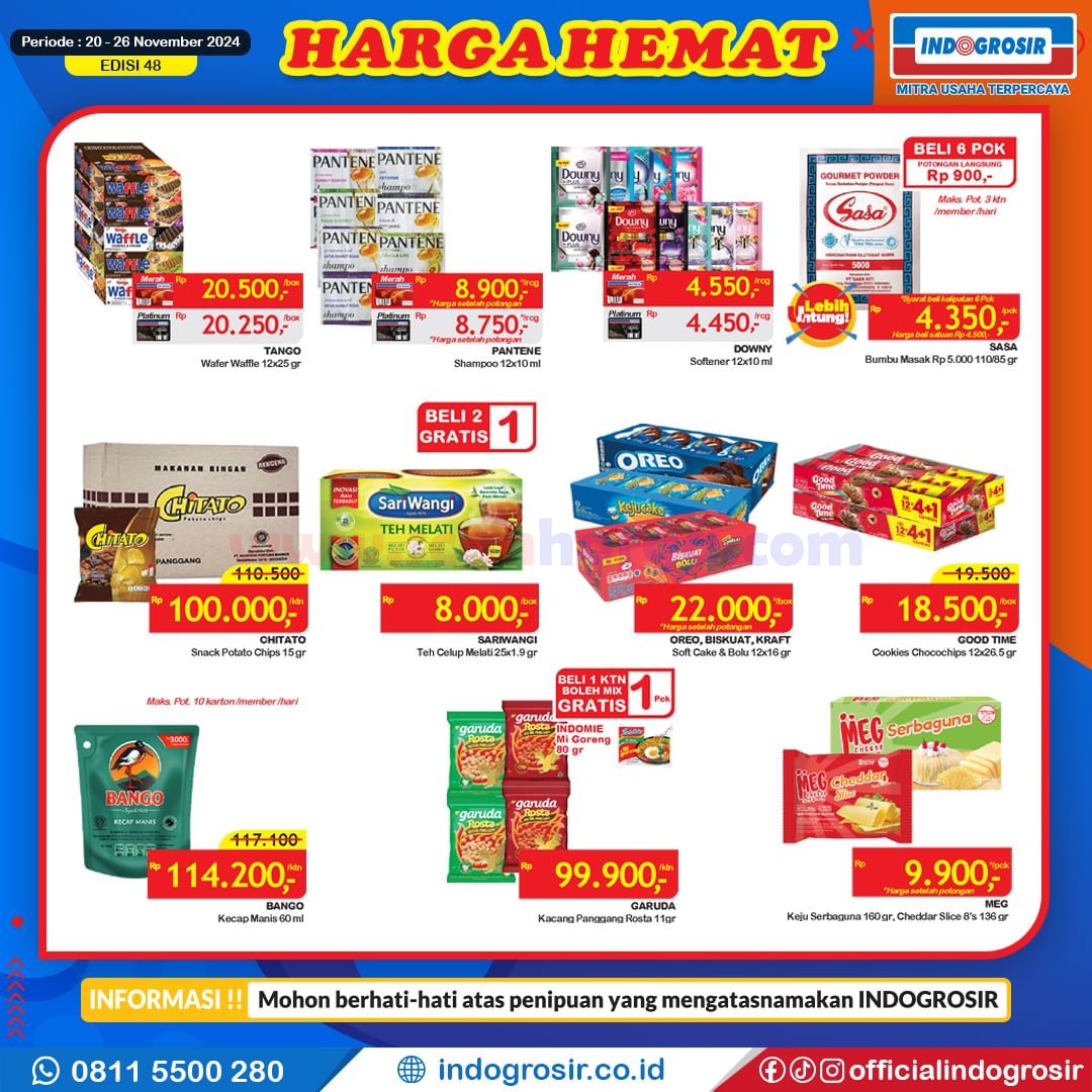 Katalog Promo Indogrosir Harga Hemat 20 - 26 November 2024 2