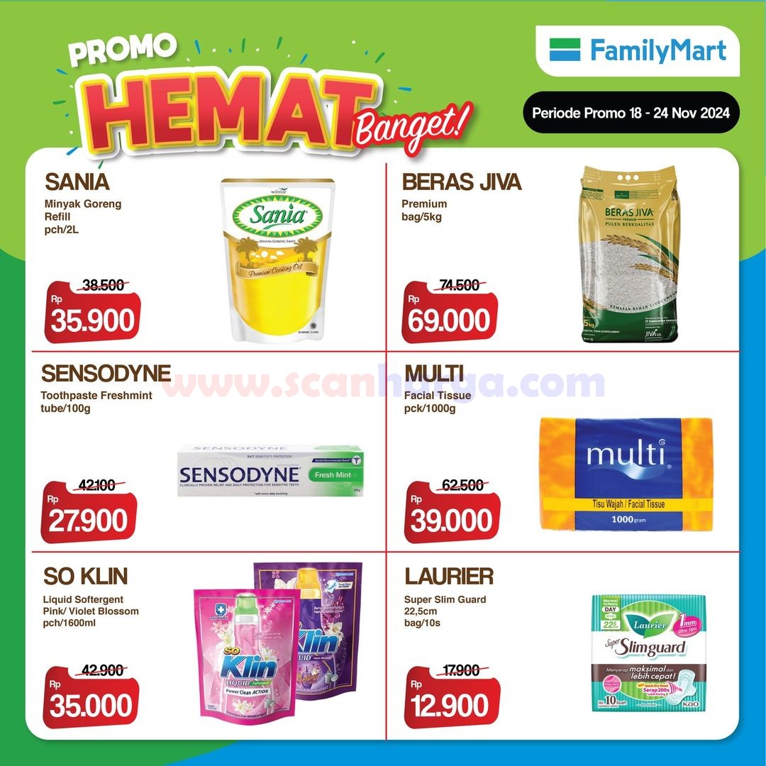 Katalog Promo JSM FamilyMart Weekend 18 - 24 November 2024