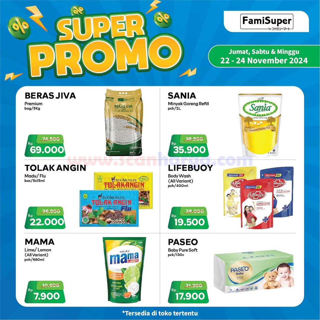 Katalog Promo JSM FamilyMart Weekend 22 - 24 November 2024