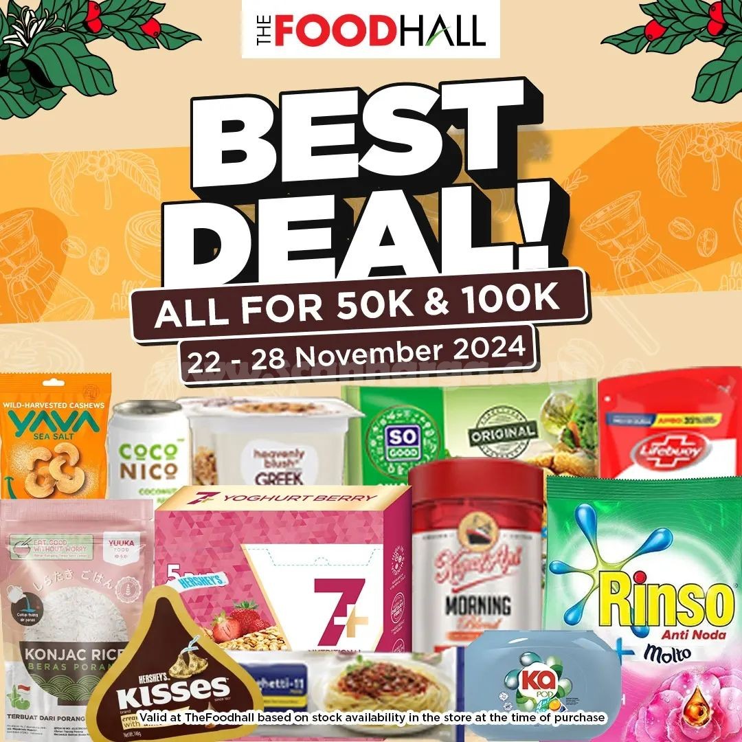 Katalog Promo JSM Foodhall Weekend 22 - 28 November 2024