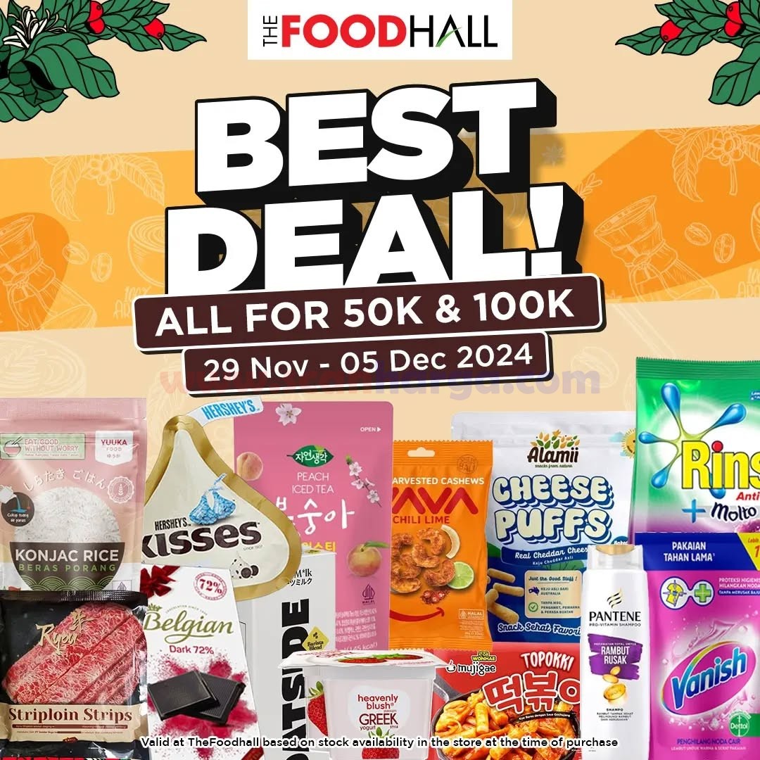 Katalog Promo JSM Foodhall Weekend 29 November - 5 Desember 2024