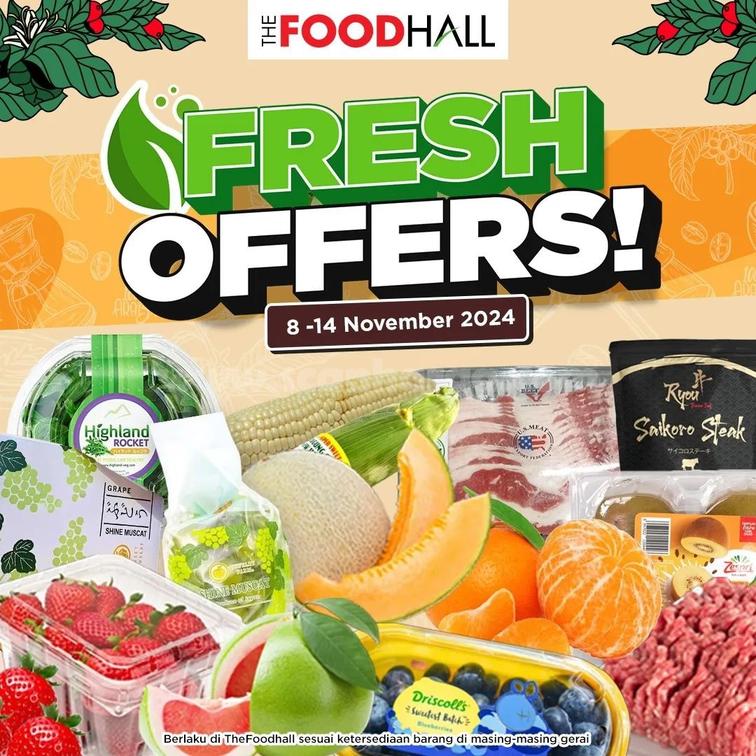 Katalog Promo JSM Foodhall Weekend 8 - 14 November 2024