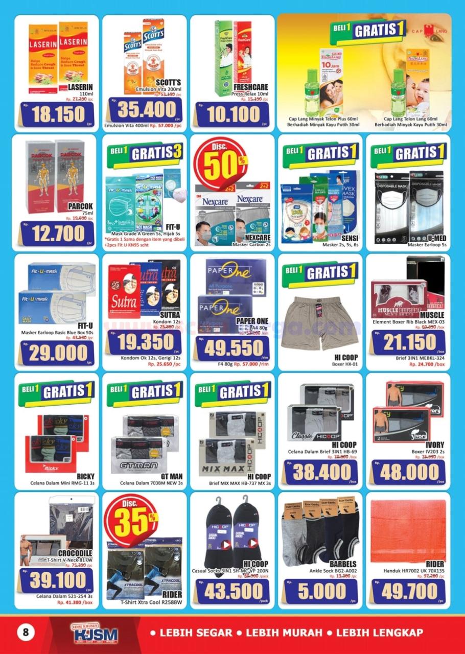 Katalog Promo JSM Hari Hari Swalayan 21 - 24 November 2024 8