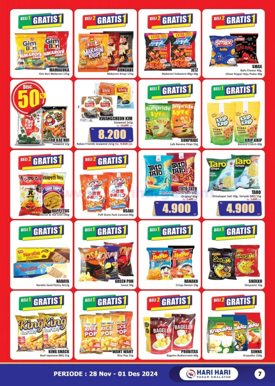 Katalog Promo JSM Hari Hari Swalayan 28 November - 1 Desember 2024 7