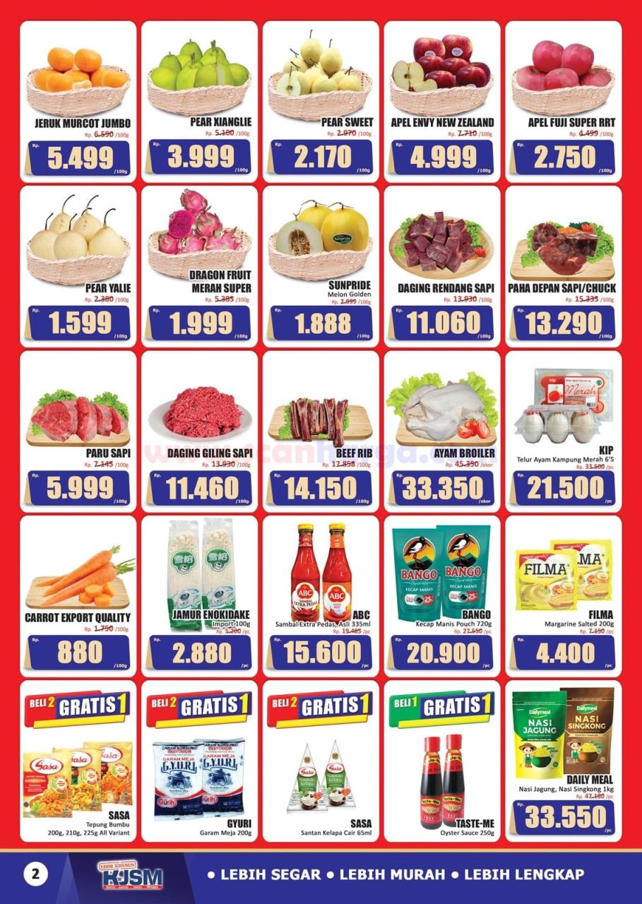 Katalog Promo JSM Hari Hari Swalayan 31 Oktober - 3 November 2024 2