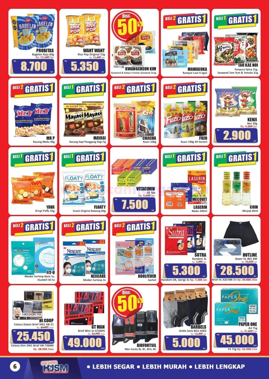 Katalog Promo JSM Hari Hari Swalayan 31 Oktober - 3 November 2024 6