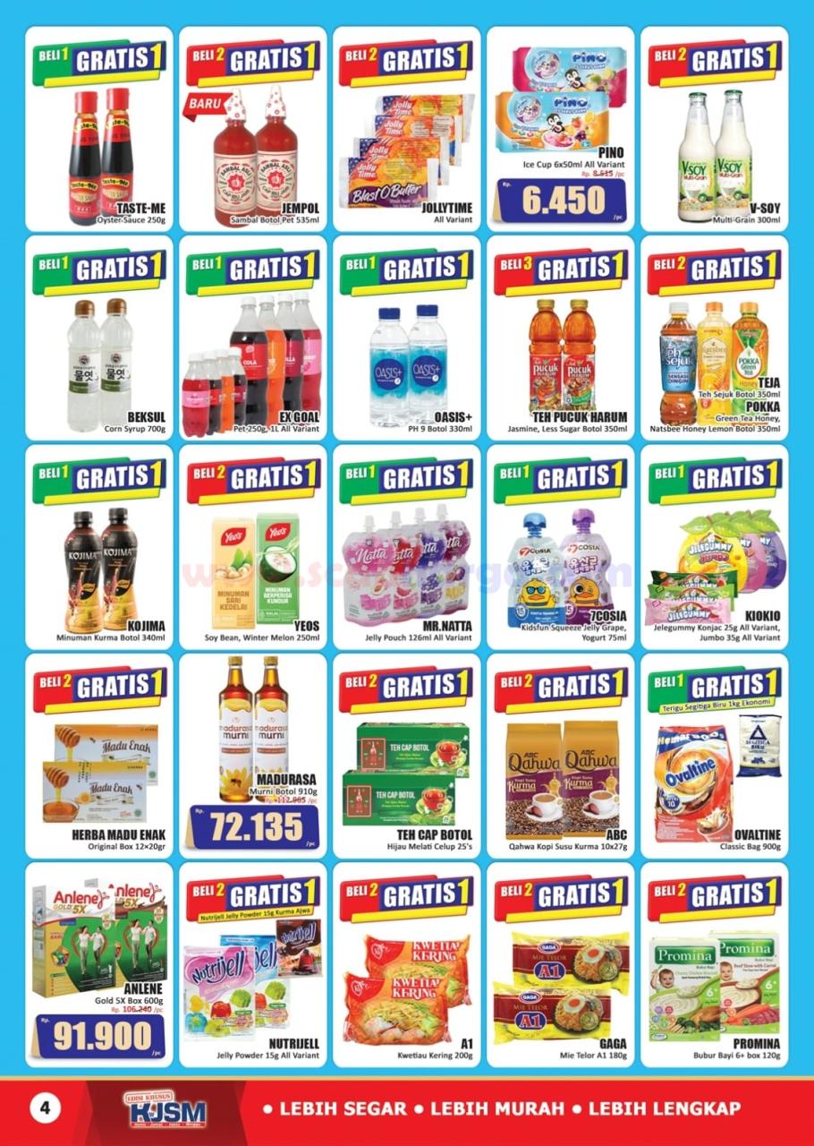 Katalog Promo JSM Hari Hari Swalayan 7 - 10 November 2024 4