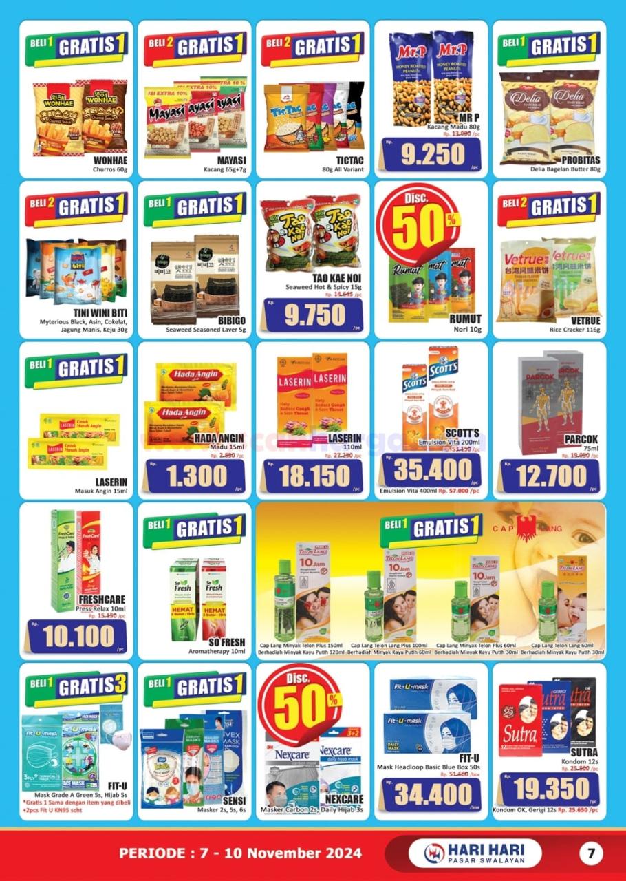 Katalog Promo JSM Hari Hari Swalayan 7 - 10 November 2024 7