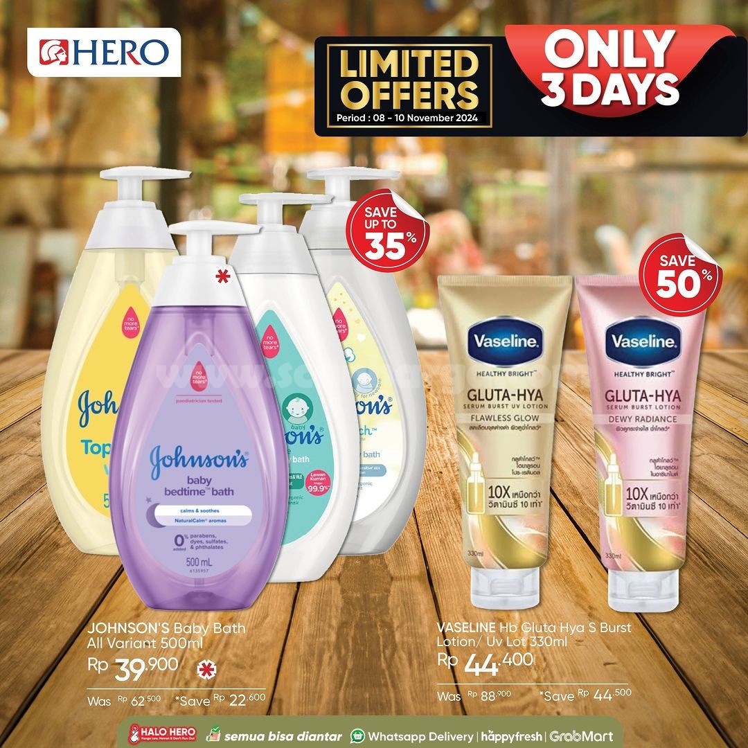 Katalog Promo JSM HERO Weekend Periode 8 - 10 November 2024