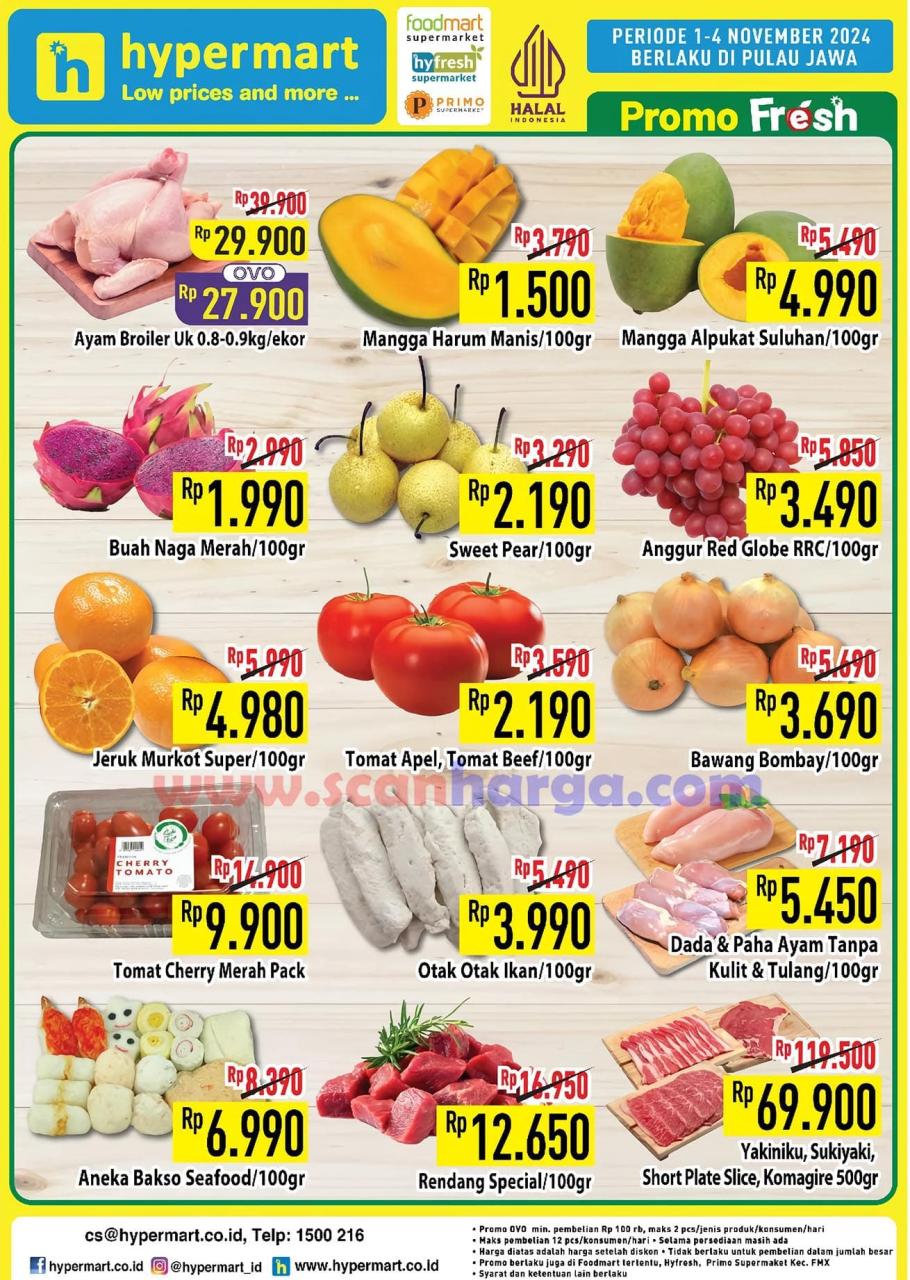 Katalog Promo JSM Hypermart Weekend Terbaru 1 - 7 November 2024 7