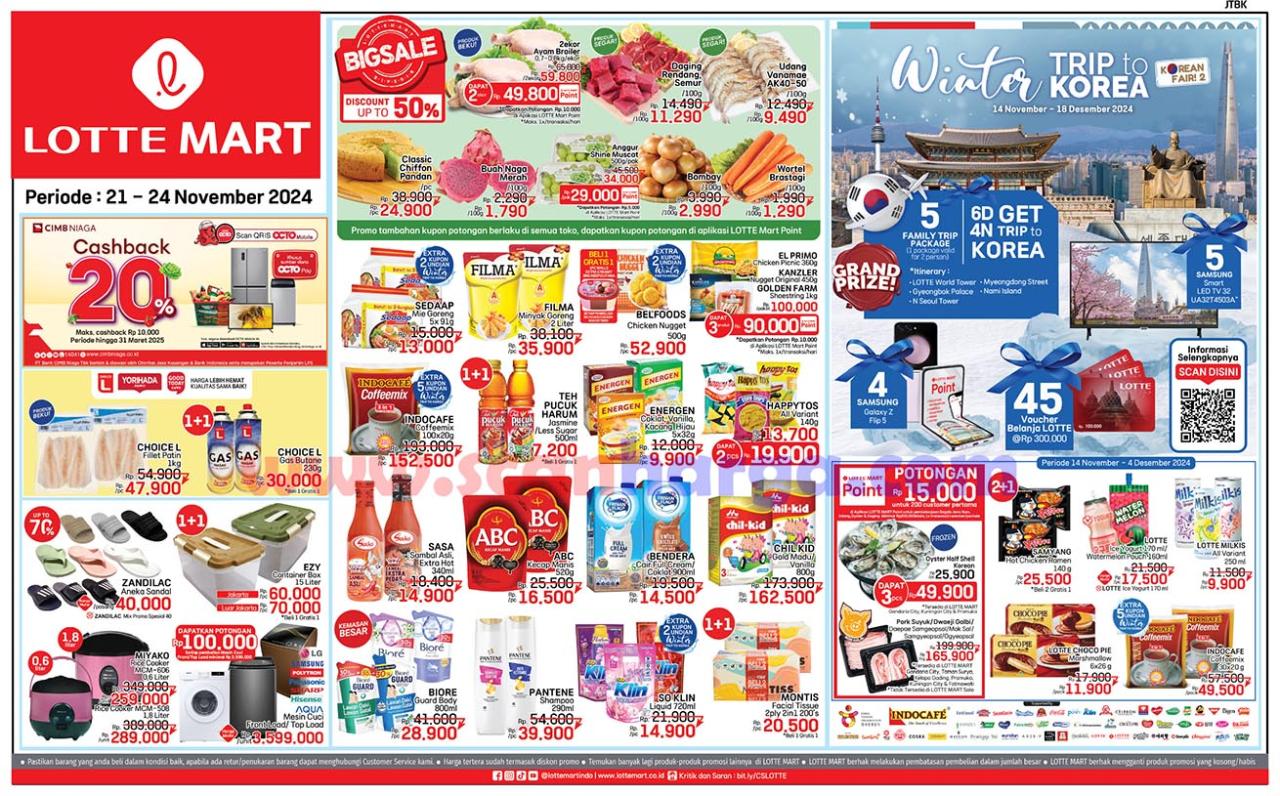 Katalog Promo JSM Lottemart Weekend Terbaru 21 - 24 November 2024