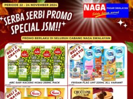 Katalog Promo JSM Naga Swalayan 22 - 24 November 2024