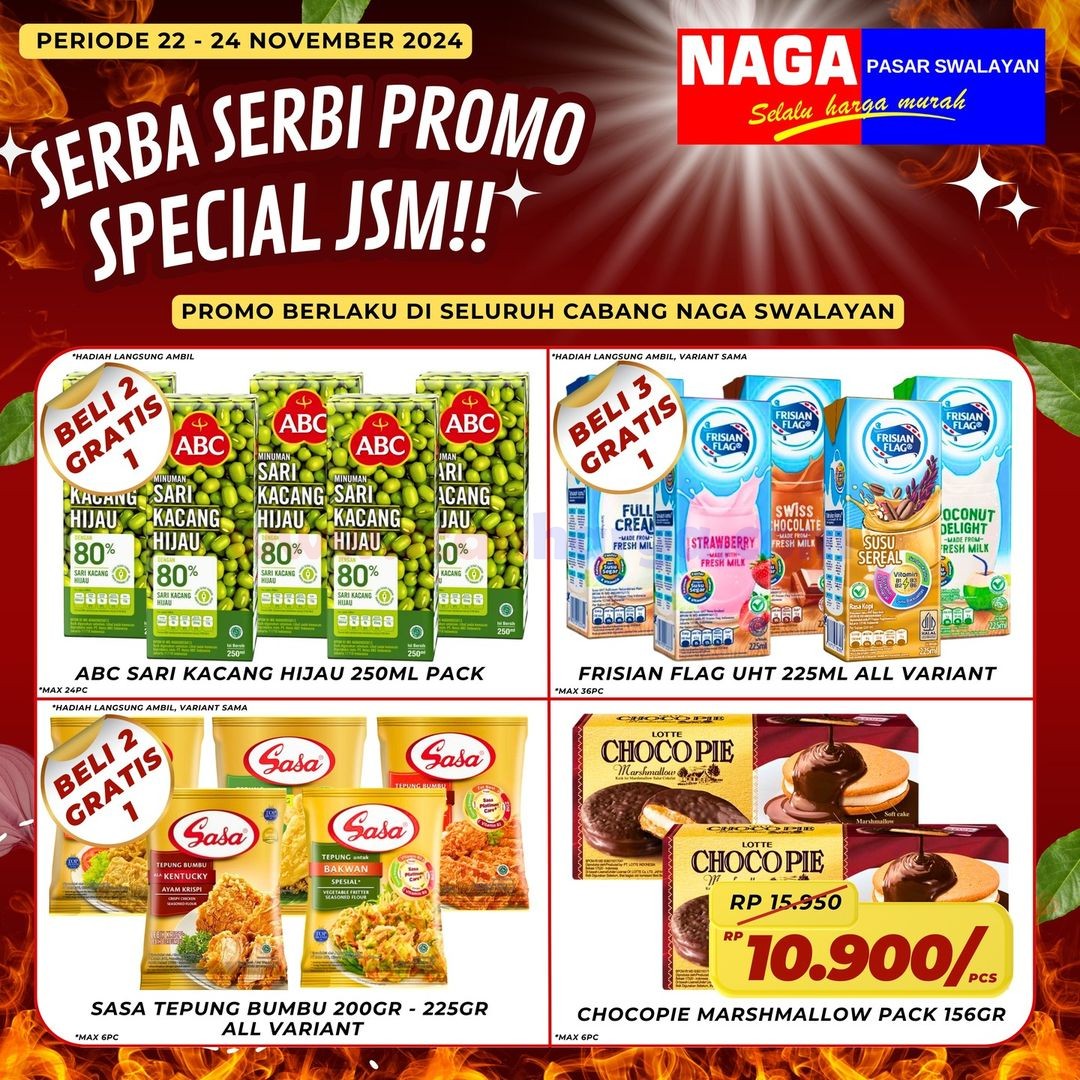 Katalog Promo JSM Naga Swalayan 22 - 24 November 2024