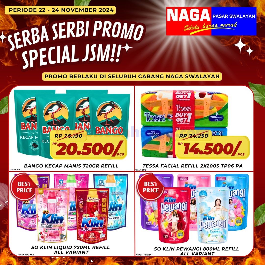 Katalog Promo JSM Naga Swalayan 22 - 24 November 2024 2