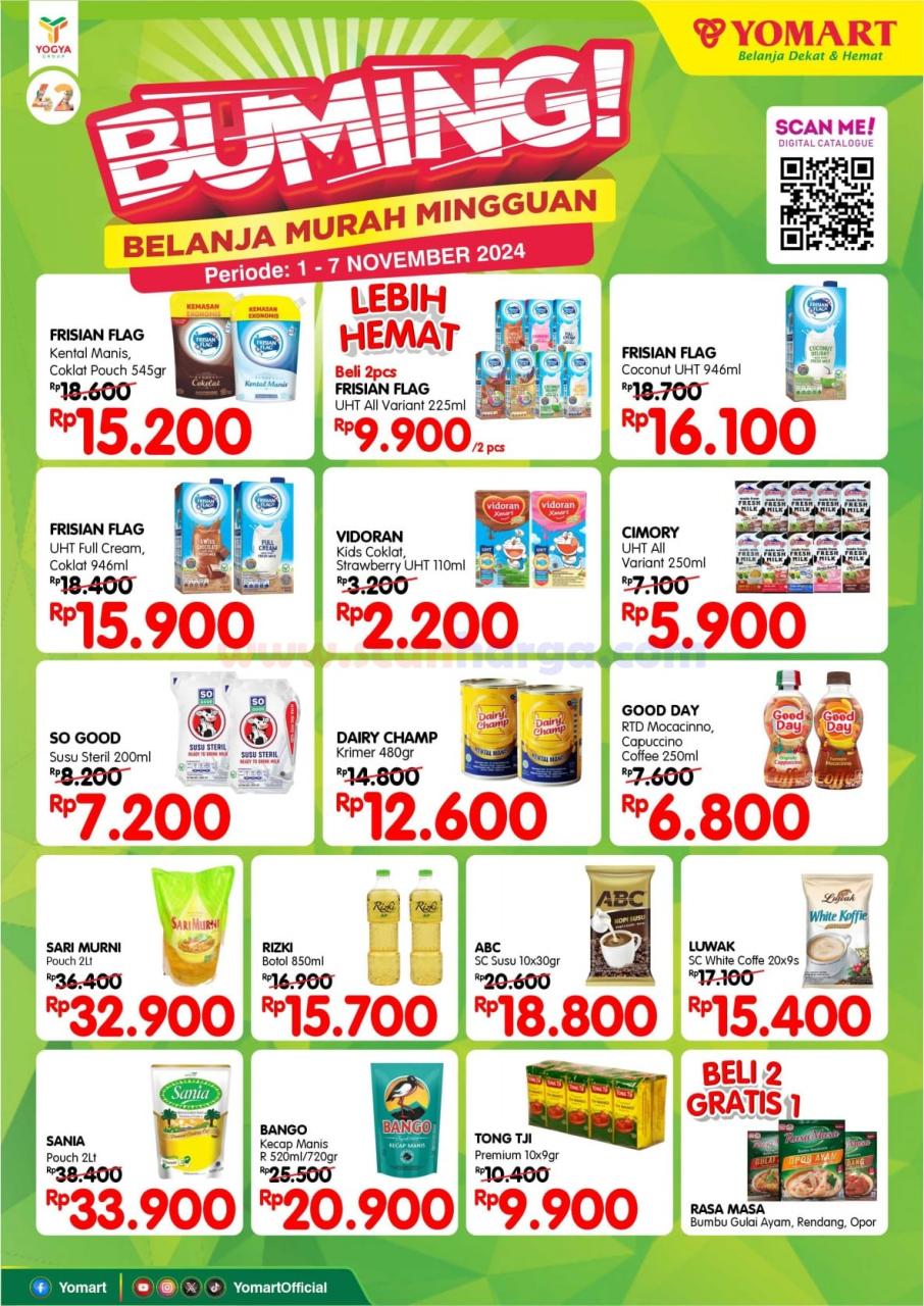 Katalog Promo JSM YOMART Weekend 1 - 7 November 2024 1