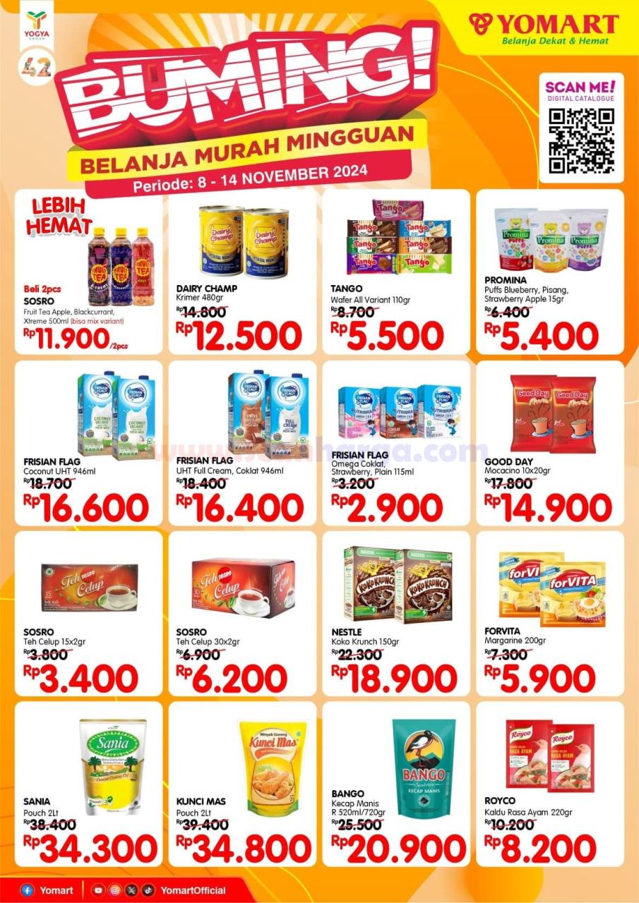 Katalog Promo JSM YOMART Weekend 8 - 14 November 2024 1