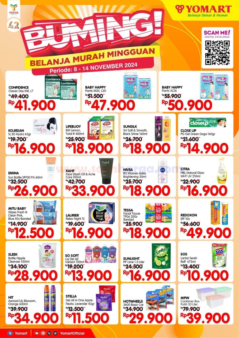 Katalog Promo JSM YOMART Weekend 8 - 14 November 2024 2