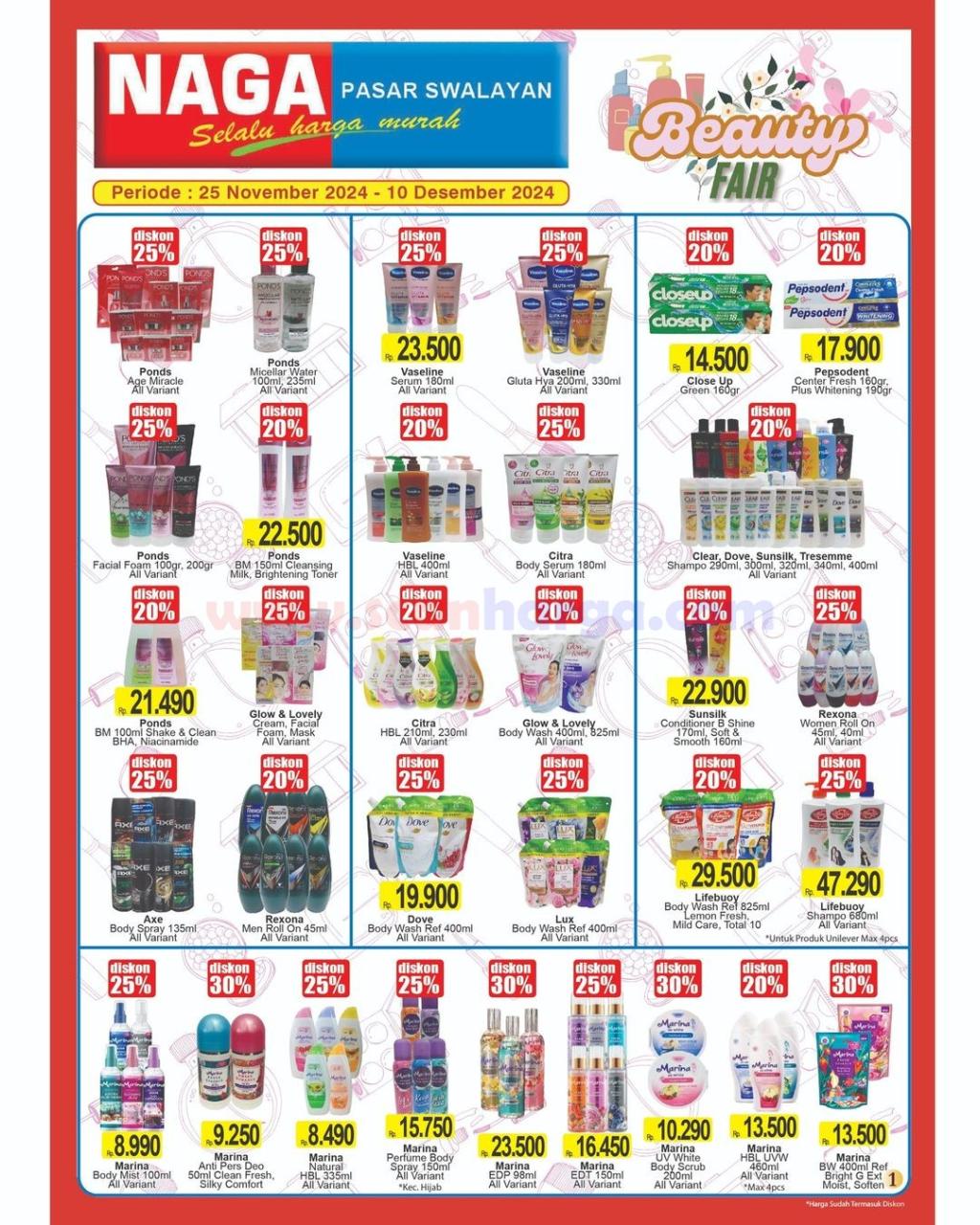 Katalog Naga Swalayan Promo Terbaru 25 November - 10 Desember 2024 1