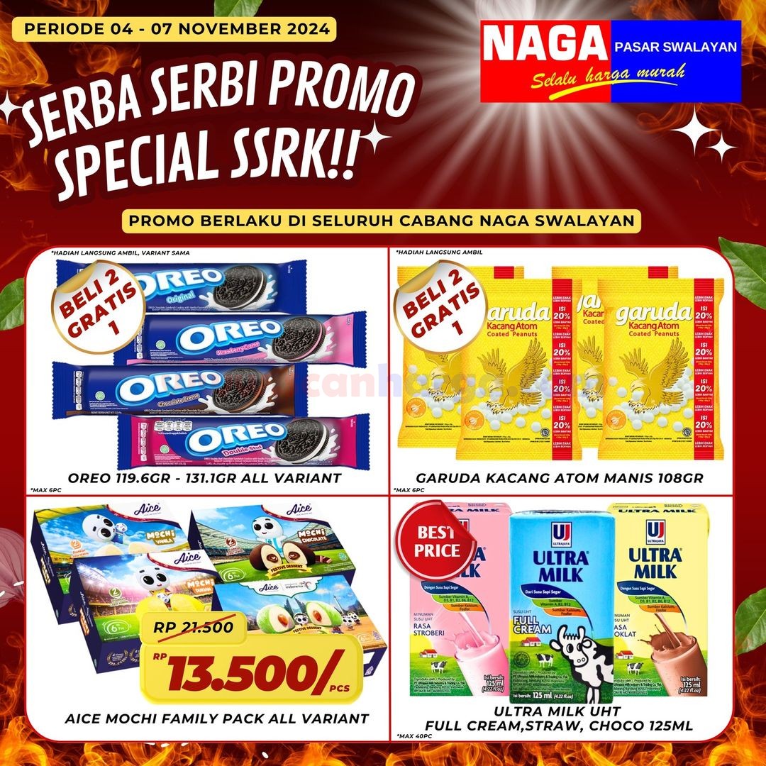 Katalog Promo Naga Swalayan Weekday 4 - 7 November 2024