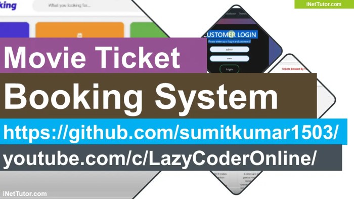 Booking ticket movie system