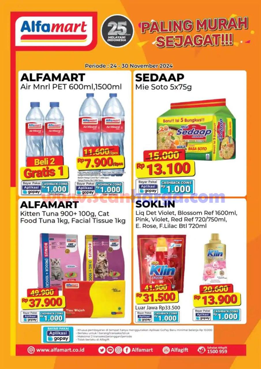 Promo ALFAMART Paling Murah Sejagat Periode 24 - 30 November 2024 3