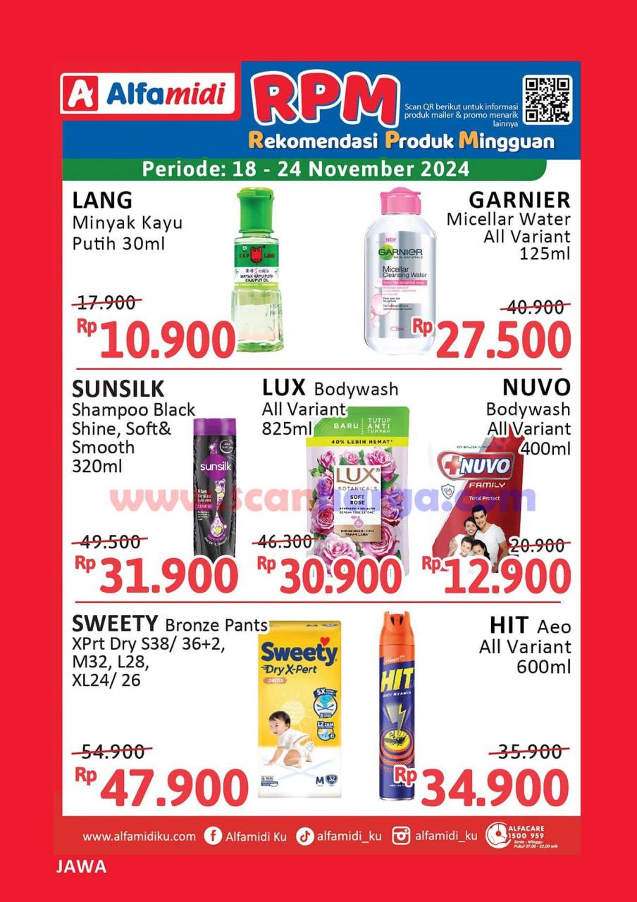 Promo ALFAMIDI RPM Periode 18 - 24 November 2024