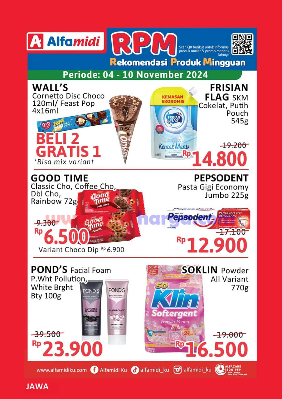 Promo ALFAMIDI RPM Periode 4 - 10 November 2024