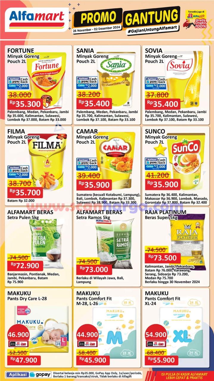 Promo Alfamart Gajian Untung (Gantung) 26 November - 2 Desember 2024 1