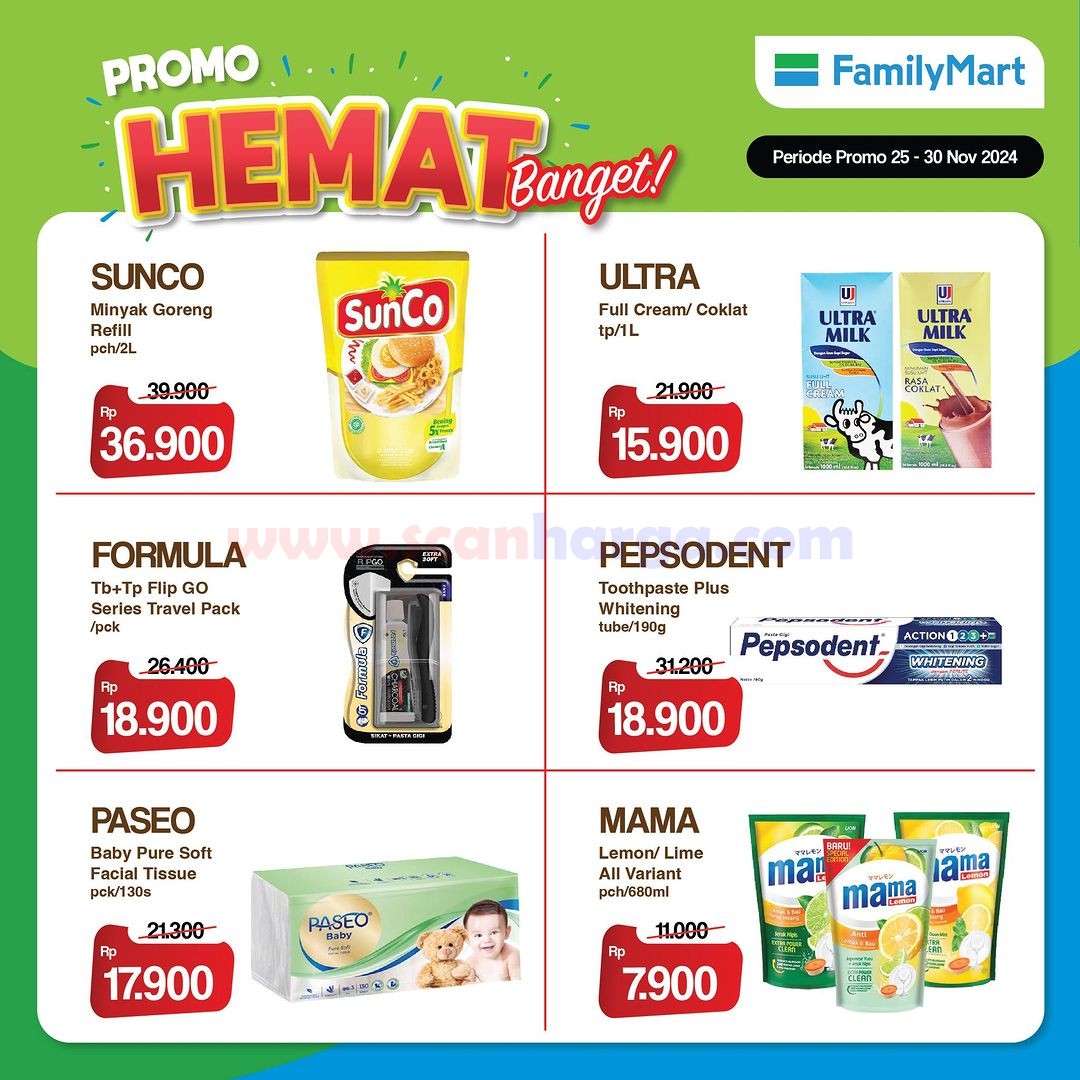 Promo FamilyMart Hemat Banget 25 - 30 November 2024