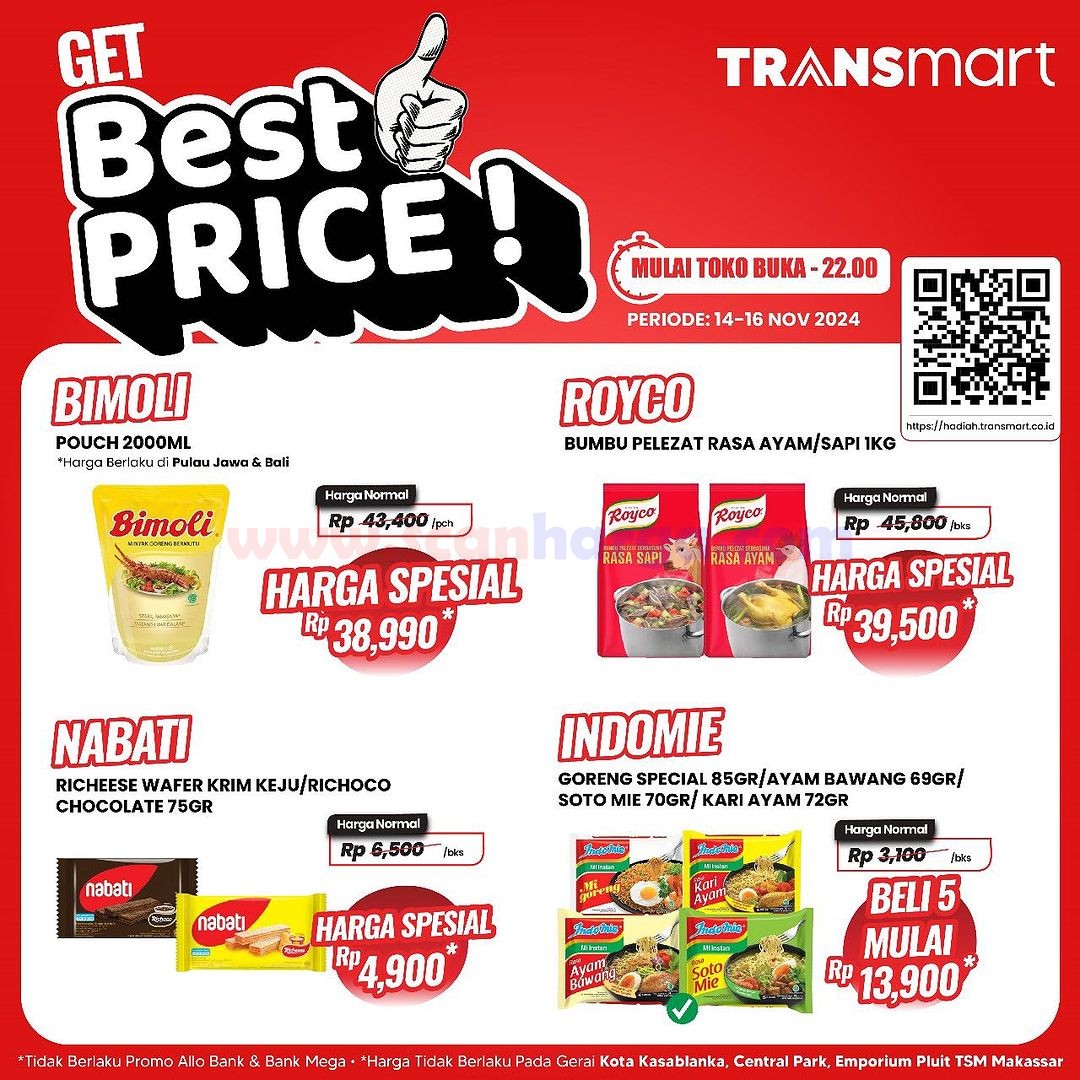 Promo JSM Transmart Weekend 15 - 16 November 2024