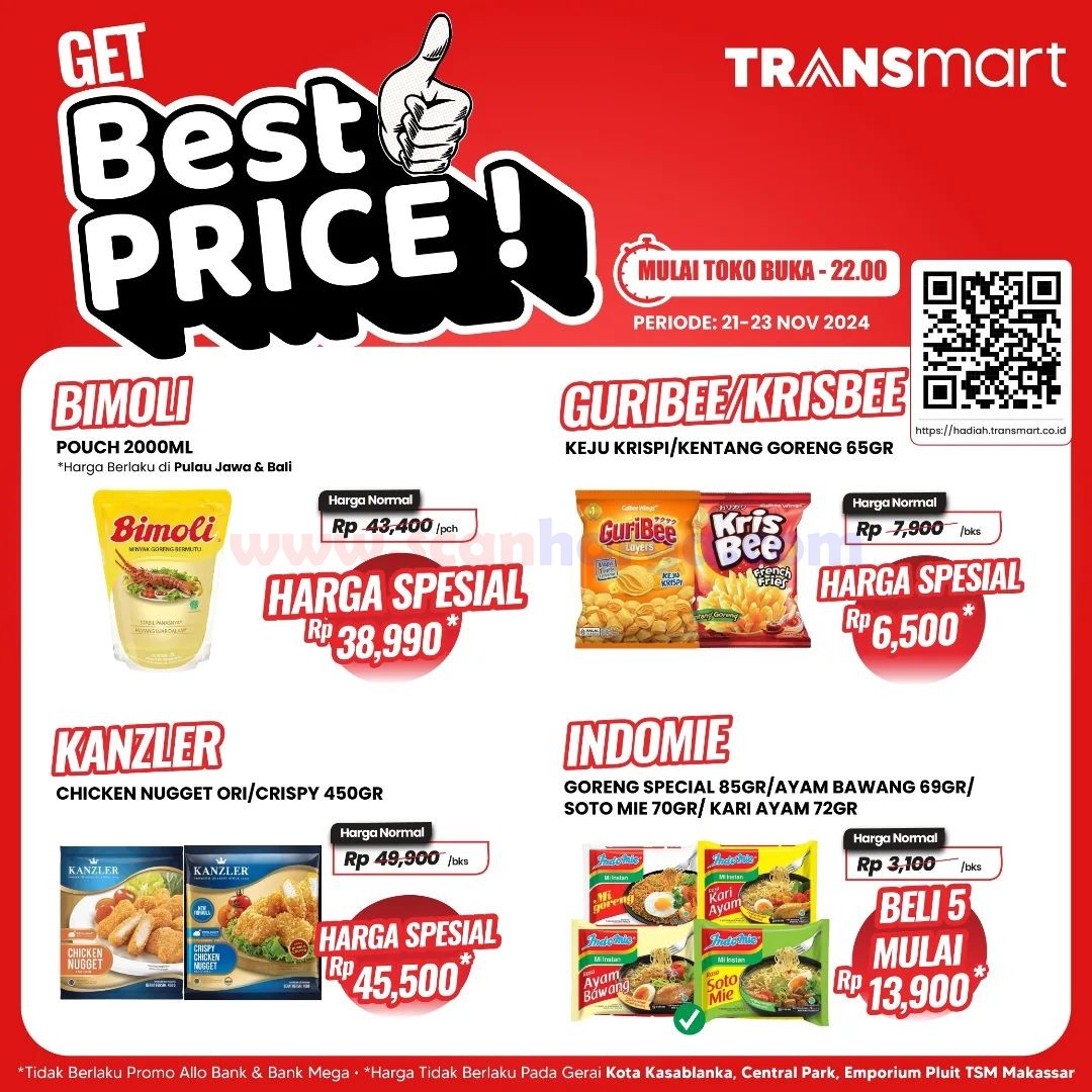 Promo JSM Transmart Weekend 21 - 23 November 2024