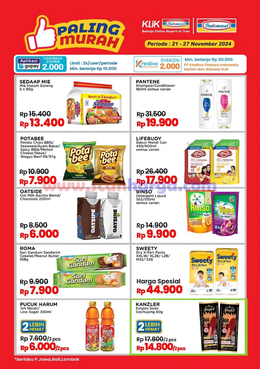 Promo PTW Indomaret 21 - 27 November 2024