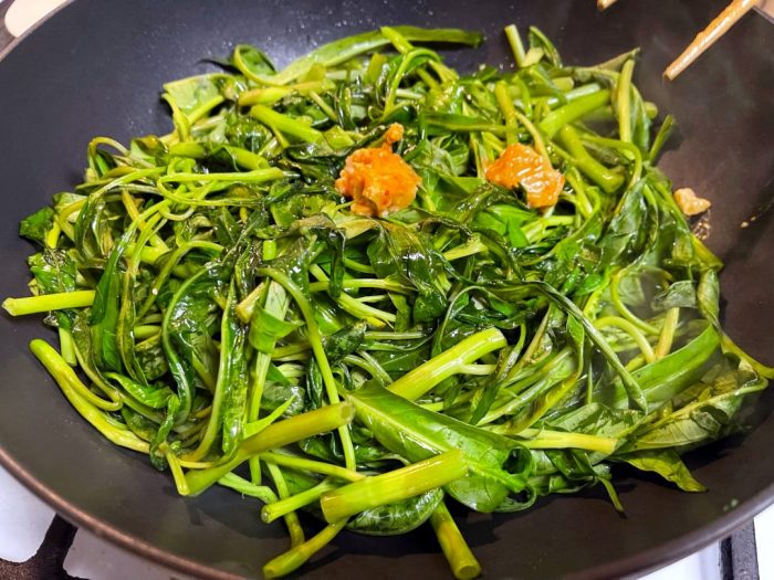 Cara membuat tumis kangkung