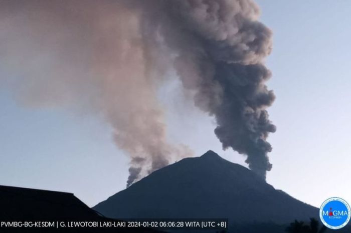 Korban Tewas Letusan Gunung Lewotobi Laki-laki Jadi 10 Orang