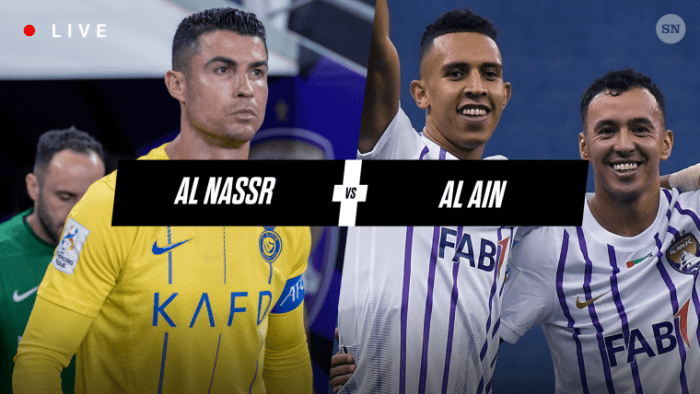 Al Nassr Vs Al-Ain: Ronaldo Cs Pesta Gol 5-1