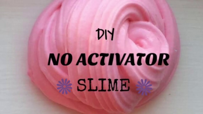 Cara membuat slime tanpa activator