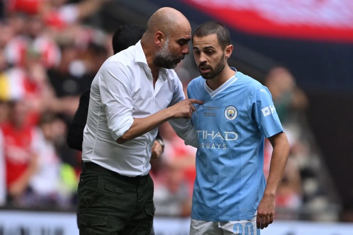 Man City Dibantai Sporting, Bernardo Silva Enggak Mood Bahas