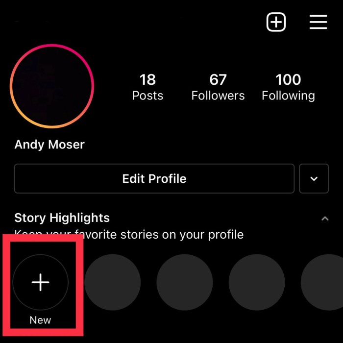 Cara membuat sorotan di ig tanpa membuat story