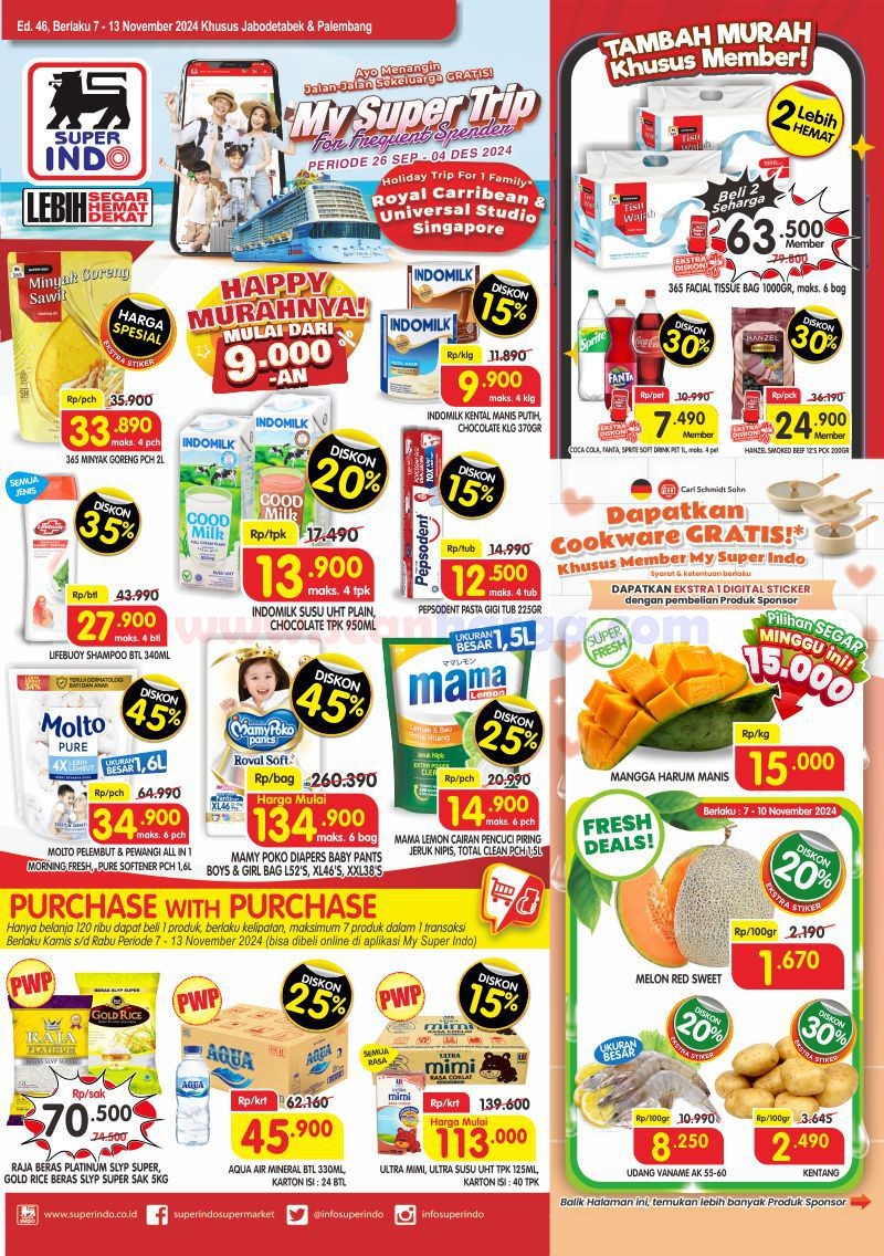 Katalog Promo Superindo Terbaru 7 - 13 November 2024