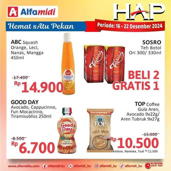 Promo Alfamidi Hemat Satu Pekan Periode 16-22 Desember 2024