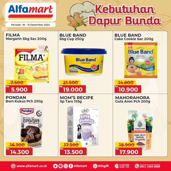 Promo Alfamart Kebutuhan Dapur Periode 16-31 Desember 2024