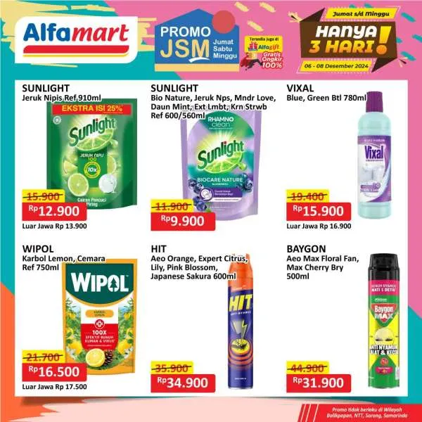 Promo JSM Alfamart Periode 6-8 Desember 2024