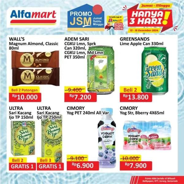 Promo JSM Alfamart Periode 13-15 Desember 2024