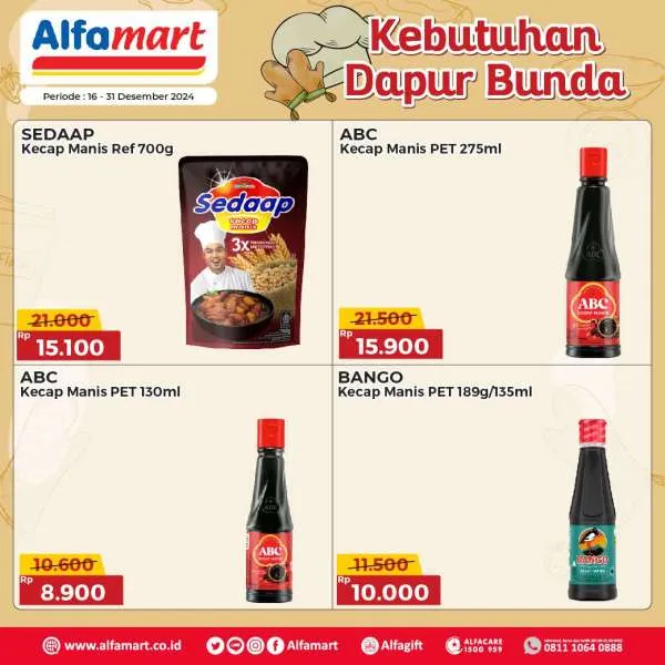 Promo Alfamart Kebutuhan Dapur Periode 16-31 Desember 2024