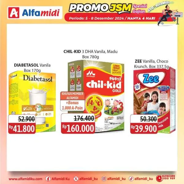 Promo JSM Alfamidi Hanya 4 Hari Periode 5-8 Desember 2024