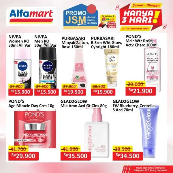 Promo JSM Alfamart Periode 13-15 Desember 2024