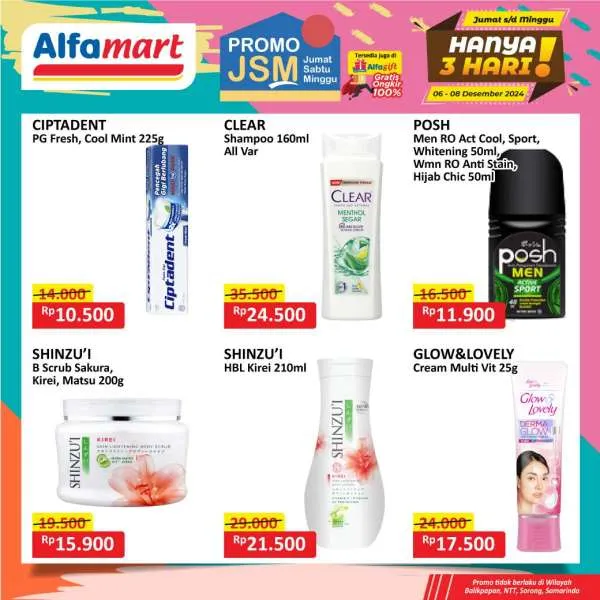 Promo JSM Alfamart Periode 6-8 Desember 2024